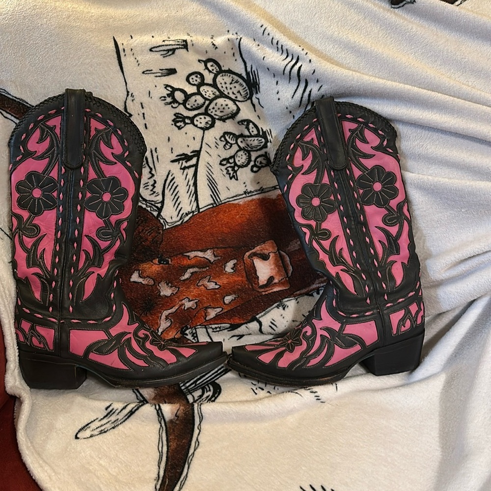 Gently worn Lane boots